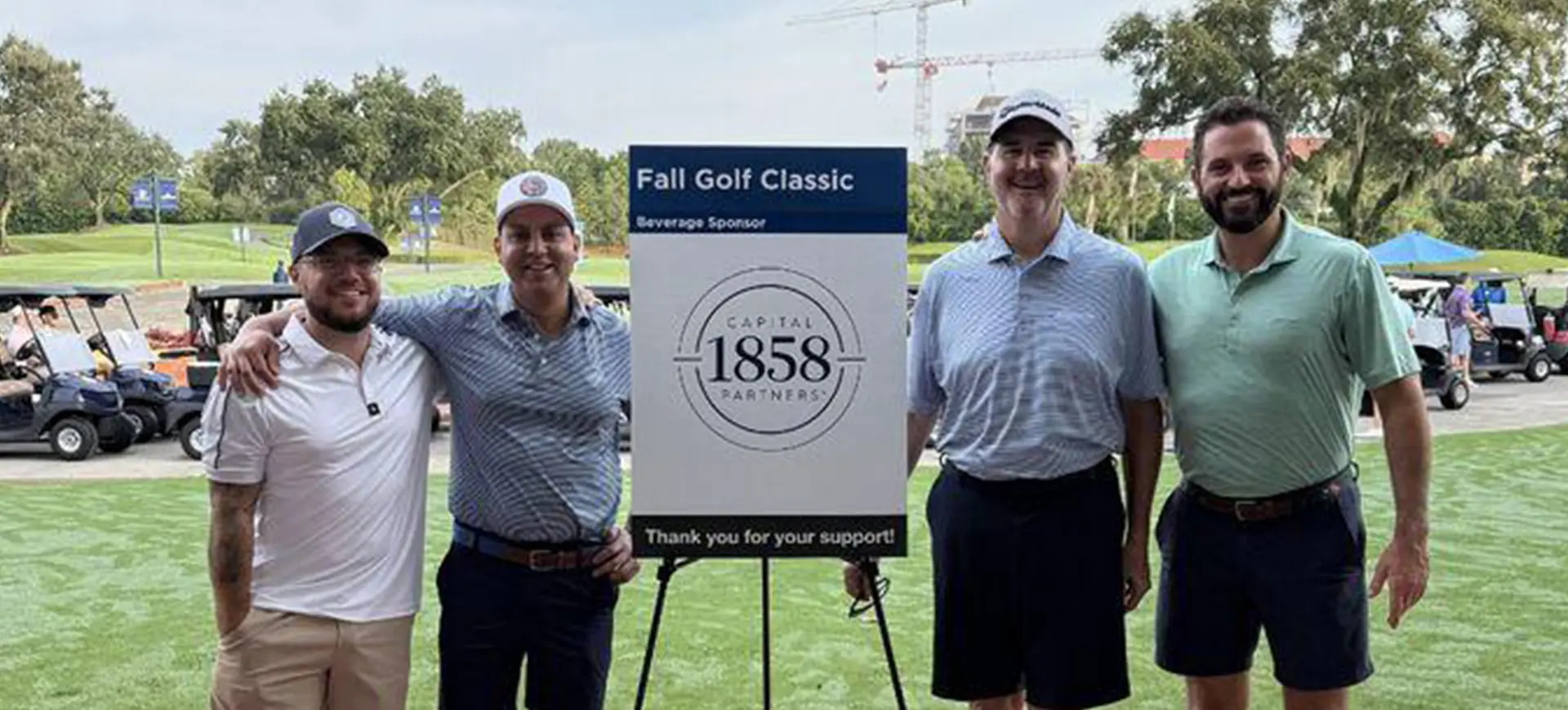1858 Capital Partners Team at Annual Fall Golf Classic